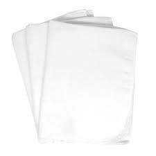 FLANELAO BRANCA CRISTAL 58X76