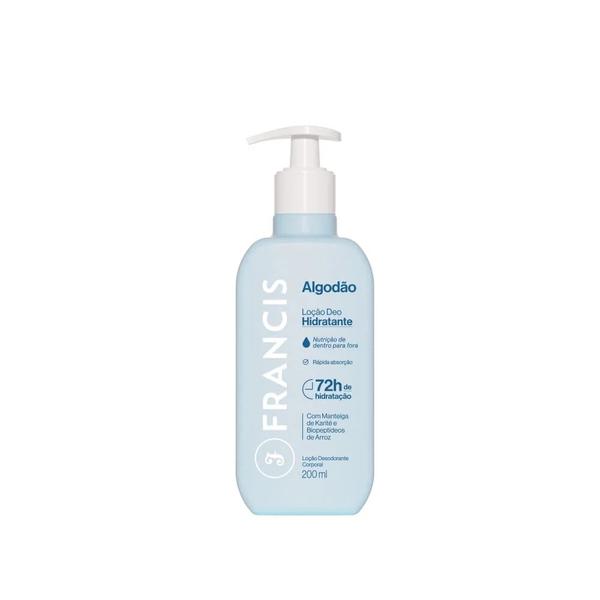 HIDRATANTE CORPORAL AZUL ALGODAO FRANCIS 200ML