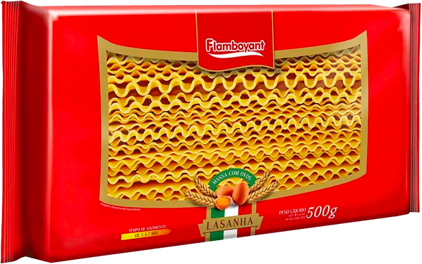 MACARRÃO LASANHA FLAMBOYANT OVOS 500G