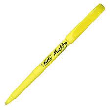 MARCA TEXTO BIC AMARELO
