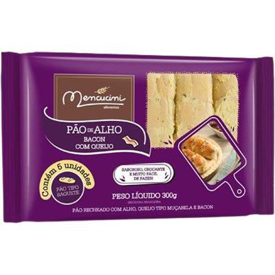 PAO ALHO BACON MENCUCINI 300G