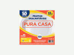 PRATO DESCART FUNDO N.15 PURACASA