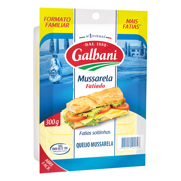 QUEIJO MUSSARELA GALBANI 300G