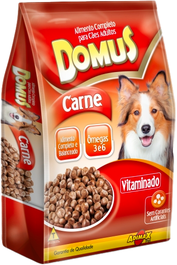 RAÇÃO DOMUS CARNE 1KG