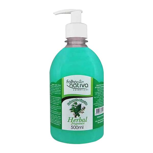 SABON LIQ FOLHA NATIVA HERBAL 500ML