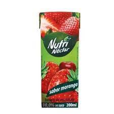 SUCO PRONTO NUTRINECTAR MORANGO 200ML