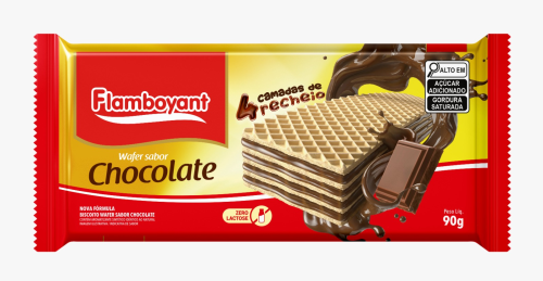 WAFER FLAMBOYANT CHOCOLATE 90G