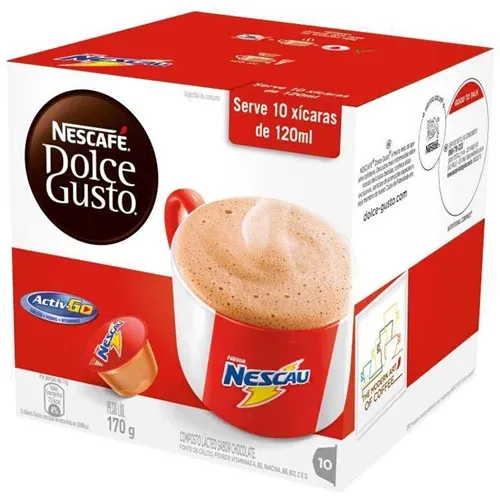 ACHOC.PO D.GUSTO NESCAU CAPS 170G