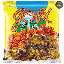 BALA GOLD CARAMELO BERBAU 600G