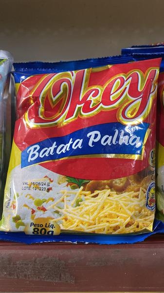 BATATA PALHA OKEY 80G
