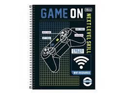 CADERNO UNIV.C/D 10M PEPPER MASC