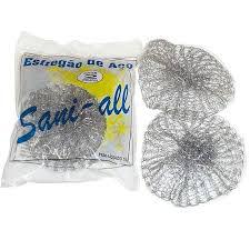 ESFREGAO DE ACO SANIALL 2UNI 14G