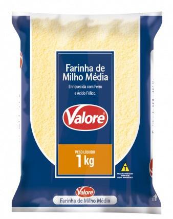 FARINHA DE MILHO MEDIA VALORE 1K