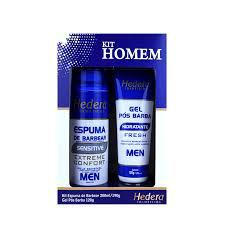 KIT ESPUMA DE BARBEAR HEDERA SENSIT