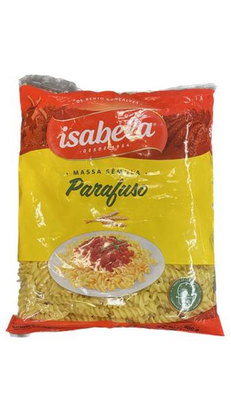 MASSA ISABELA PARAFUSO SEMOLA 400G