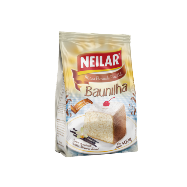 MISTURA BOLO NEILAR BAUNILHA 400G
