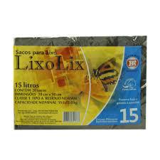 SACO DE LIXO LIXOLIX HIPEROL 15L 20