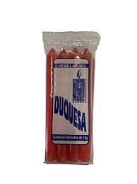 VELA DUQUESA 18G VERMELHA
