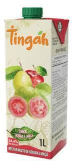 NECTAR TINGAH GOIABA E MACA 1L
