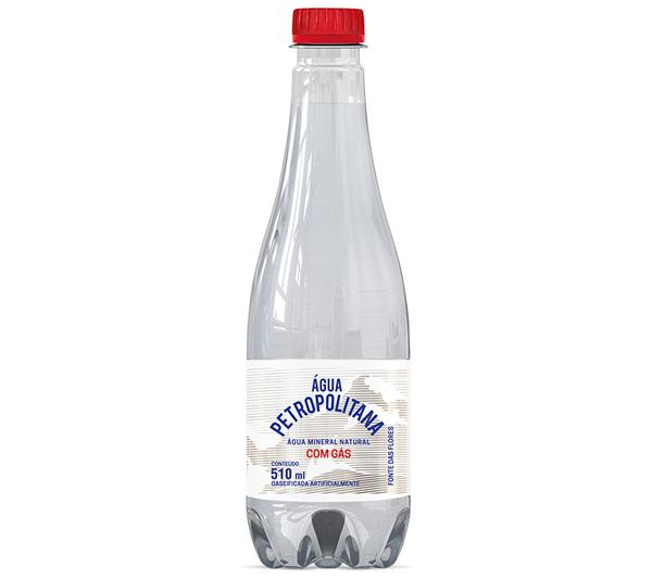 AGUA PETROPOLITANA C GAS 510ML