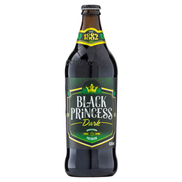 CERVEJA BLACK PRINCESS DARK 600ML