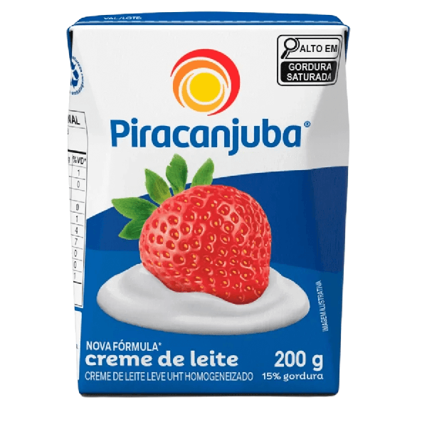 CREME DE LEITE PIRACANJUBA TP 200G