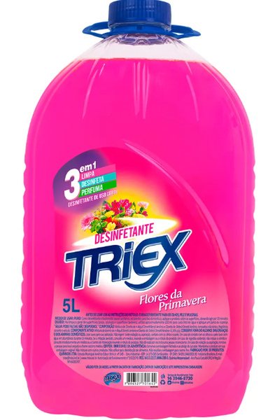 DESINFETANTE  TRIEX 5L FLORES PRIMAVERA