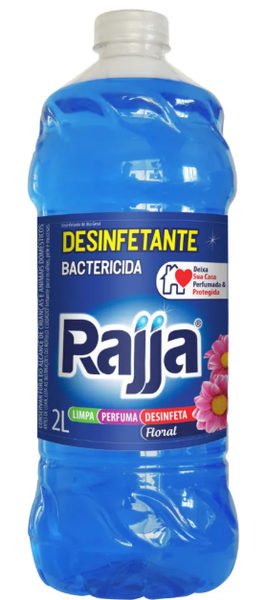 DESINFETANTE RAJJA FLORAL 2L