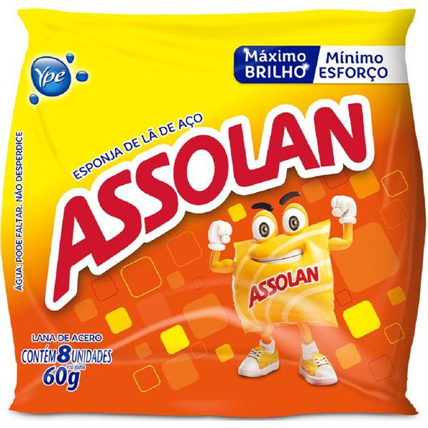 ESPONJA ACO ASSOLAN 60g