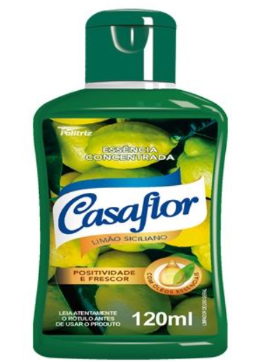 ESSENCIA CASA FLOR LIMAO SICILIANO 120ML