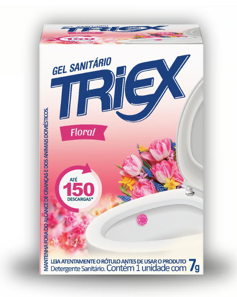 GEL SANITARIO TRIEX FLORAL 7G