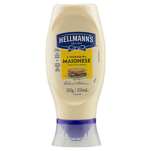MAIONESE HELLMANNS SQZ 335GR