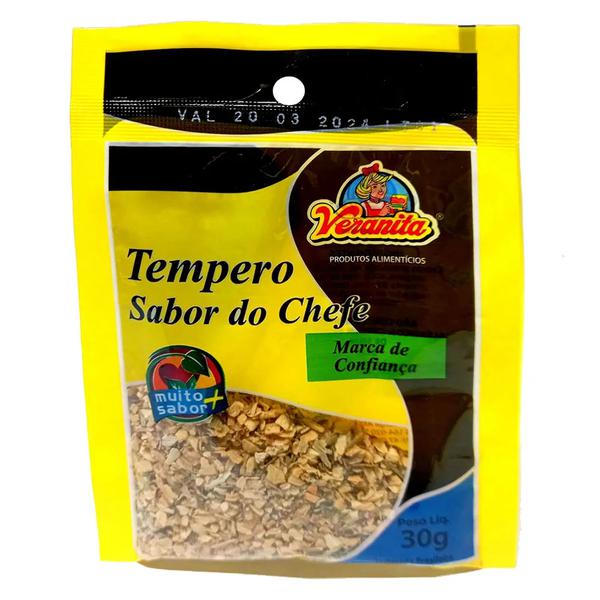 TEMPERO VERANITA SABOR DO CHEFE 30G