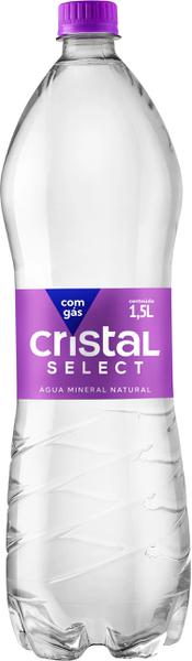 Agua Mineral Cristal Select 1,5l C/Gas