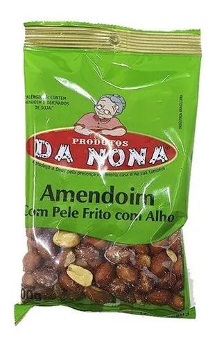 Amendoim Frito Da Nona 50g C/Pele Alho