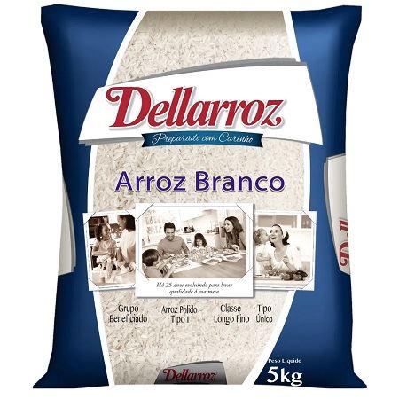 Arroz Branco Dellarroz 5kg