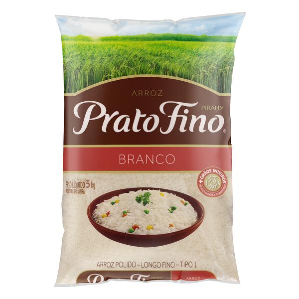 Arroz Prato Fino 5kg Branco