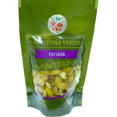 Azeitona Verde Beija Flor 120g Fatiada Sachet