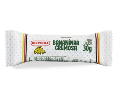 Bananinha Cremosa Oliveira 30g
