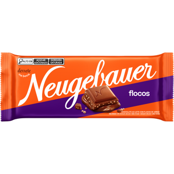 Barra De Chocolate Neugebauer 80g Flocos