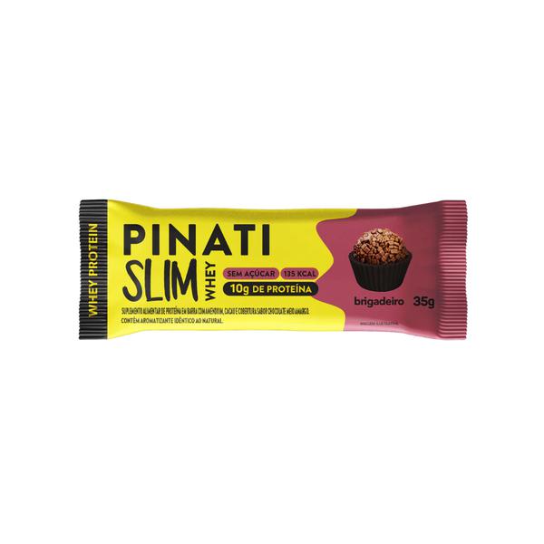 Barra Whey Pinati 35g Slim Brigadeiro