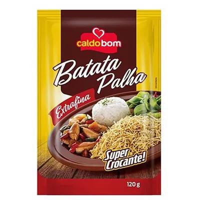Batata Palha Caldo Bom 120g Extra Fina