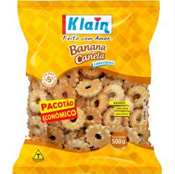 Bisc. Klain 500g Banana C/ Canela
