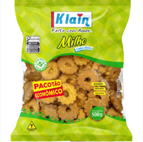 Bisc. Klain 500g Milho