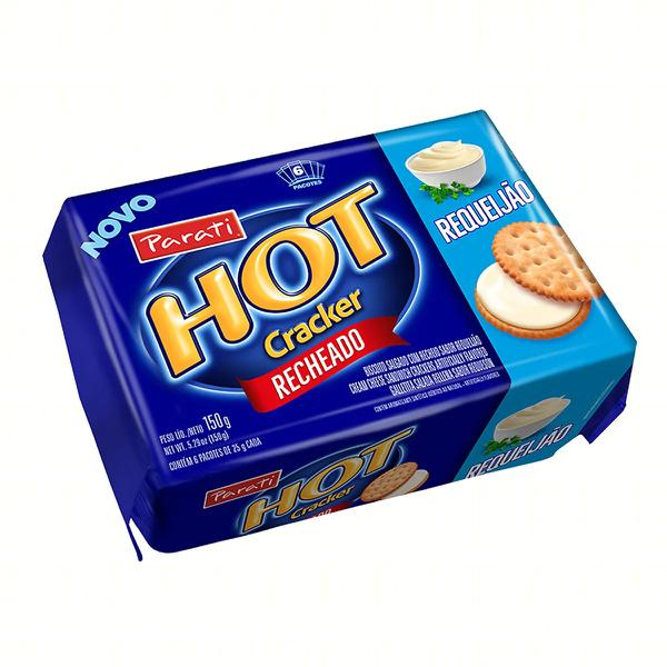 Biscoito Rech. Parati Hot Cracker 100g Requeijao