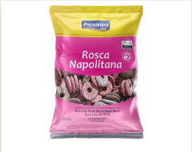 Biscoito Rosca Piccinini 700g Napolitana