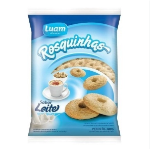 Biscoito Rosquinha Luam 300g Leite