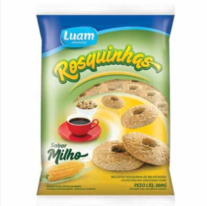 Biscoito Rosquinha Luam 300g Milho