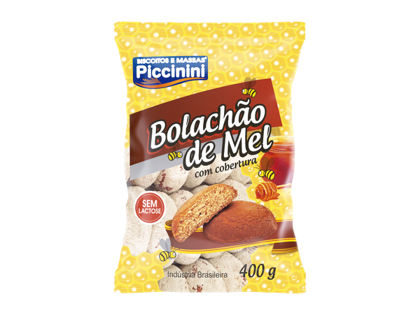 Bolachao De Mel Piccinini 400g C/Glace