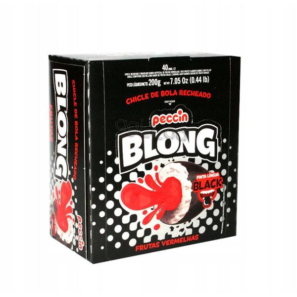 Chicle Blong 200g Black Frutas Vermelhas